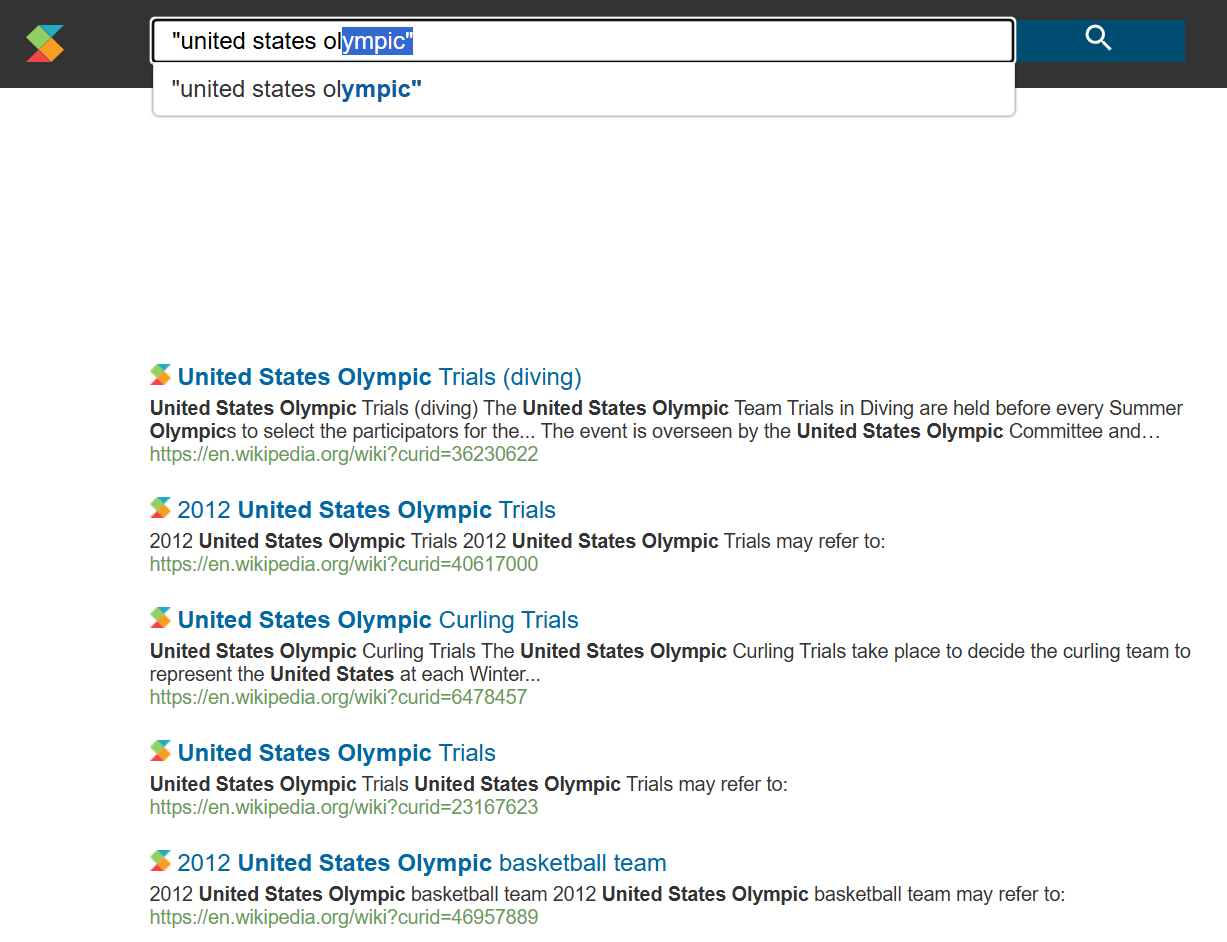 without sliding window completion expansion